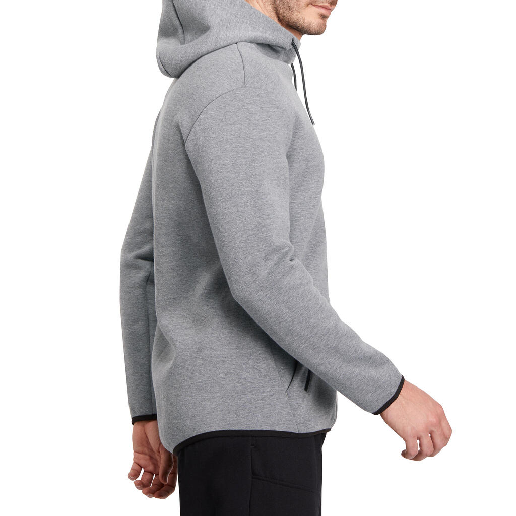 Spacer Gym & Pilates Hoodie Sweatshirt - Medium Grey